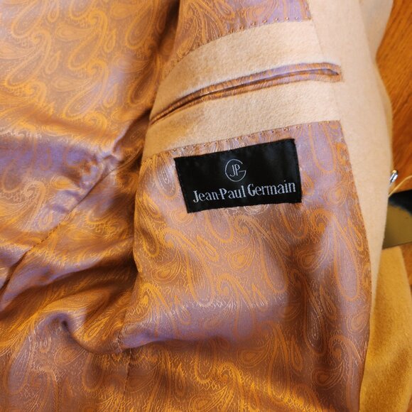 Jean Paul Germain Camel Hair Men's Sports Jacket 42R New $398 Value - Picture 4 of 12